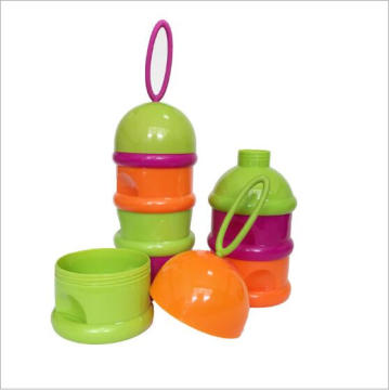 3 Camadas Bebê Infant Food Milk Powder Container